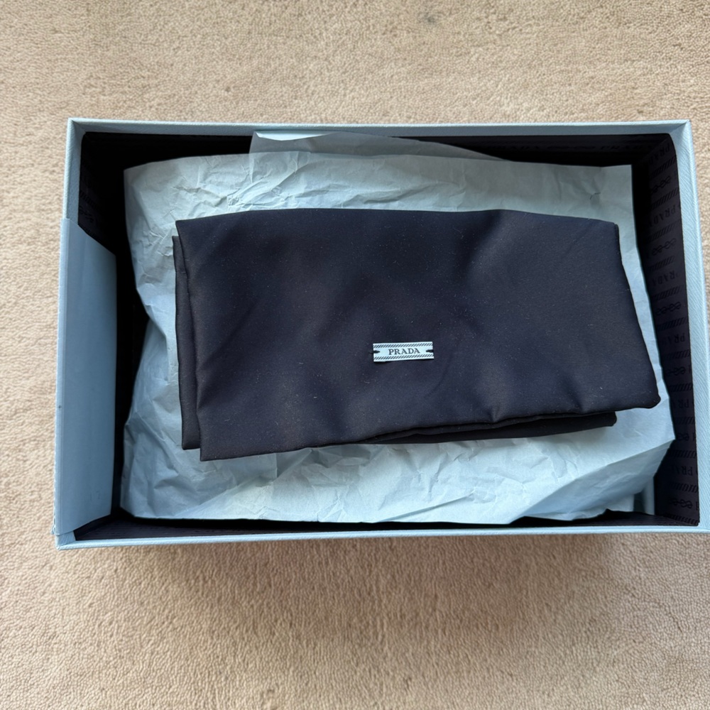 Prada Brown Suede Loafers - Picture 6 of 9